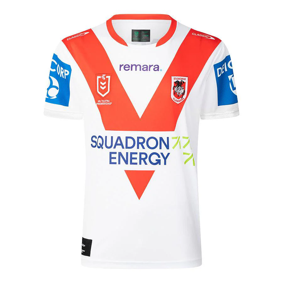 St. George Illawara Dragons 2025 Official Home Jersey