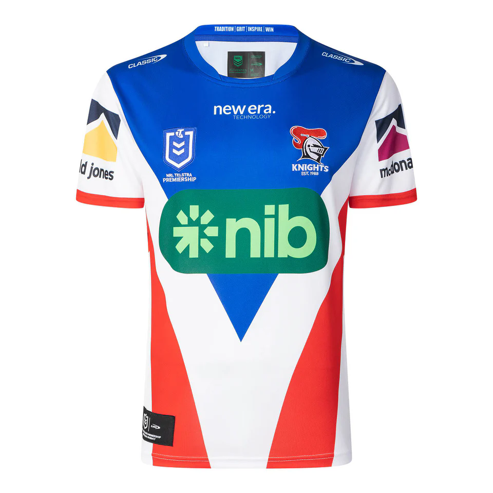 Newcastle Knights 2025 Official Away Jersey