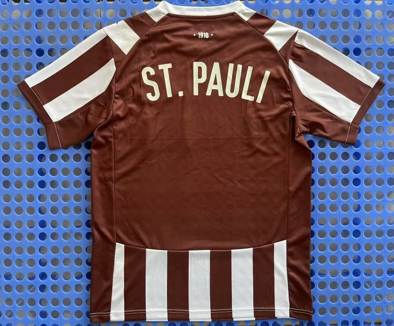 FC St. Pauli 2025/26 Official Home Kit