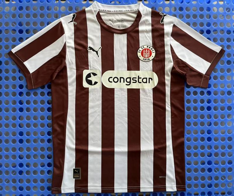 FC St. Pauli 2025/26 Official Home Kit