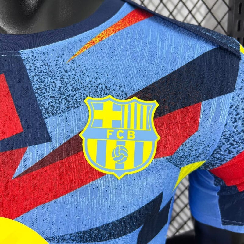 FC Barcelona 2025/26 Official 'El Clásico' Pre-Match Shirt