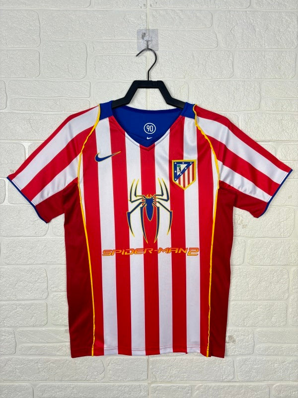 Atletico Madrid 2004/05 'Spider-Man 2' Retro Home Kit