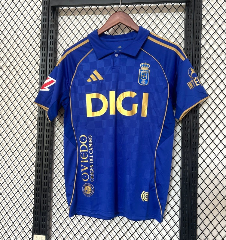 Real Oviedo 2025/26 Official Home Kit