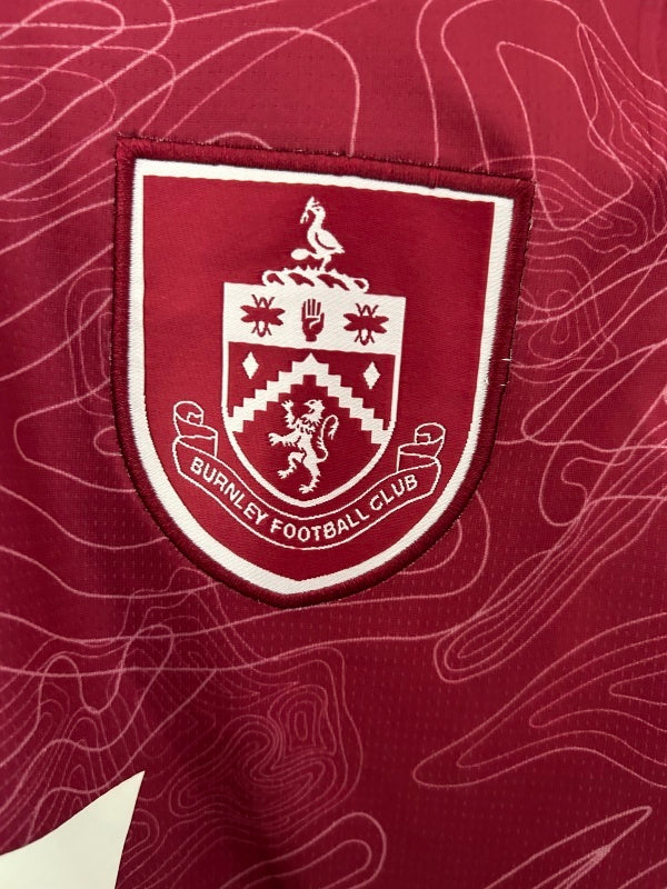 Burnley FC 2025/26 Official Home Kit