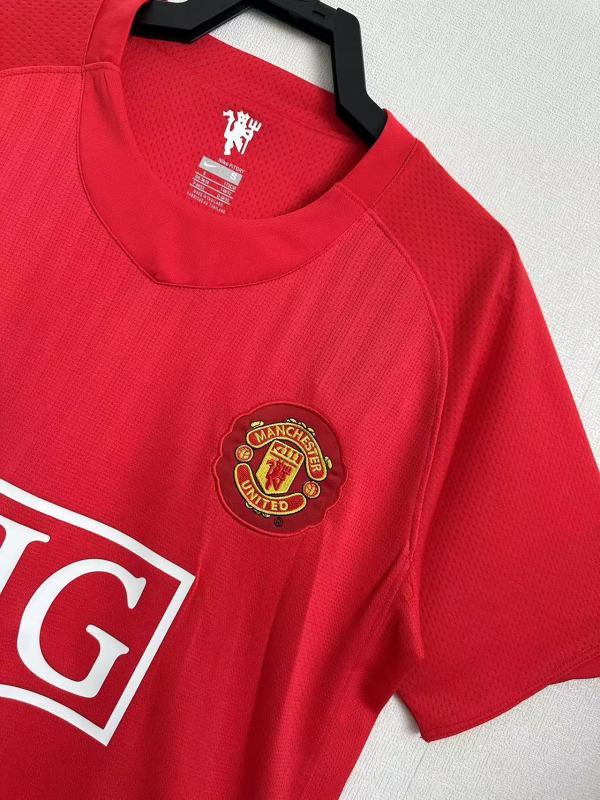 Manchester United 2007/08 Retro Home Kit