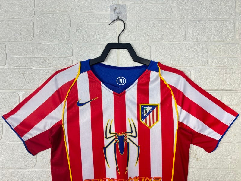 Atletico Madrid 2004/05 'Spider-Man 2' Retro Home Kit