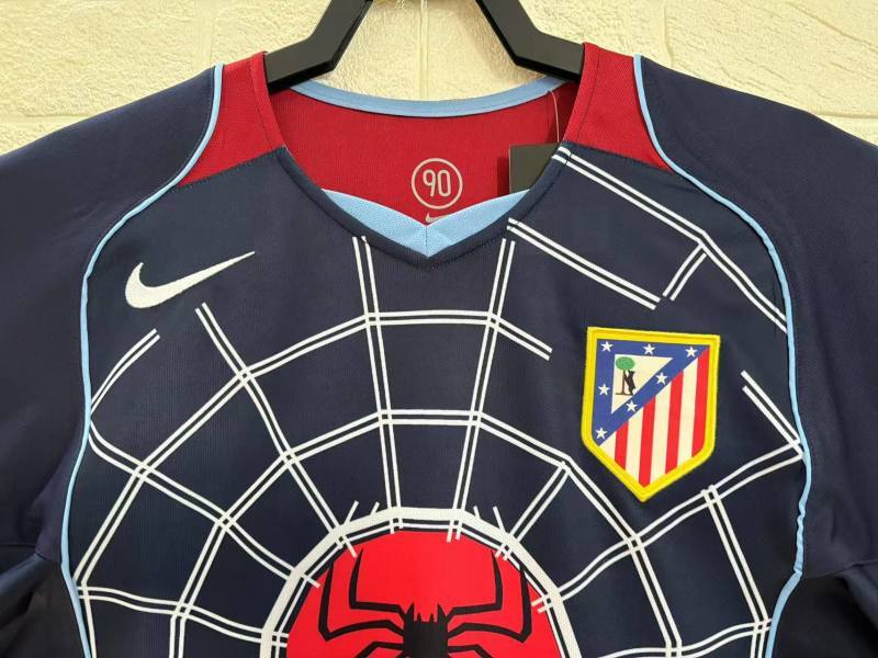 Atletico Madrid 2004/05 'Spider-Man 2' Retro Away Kit