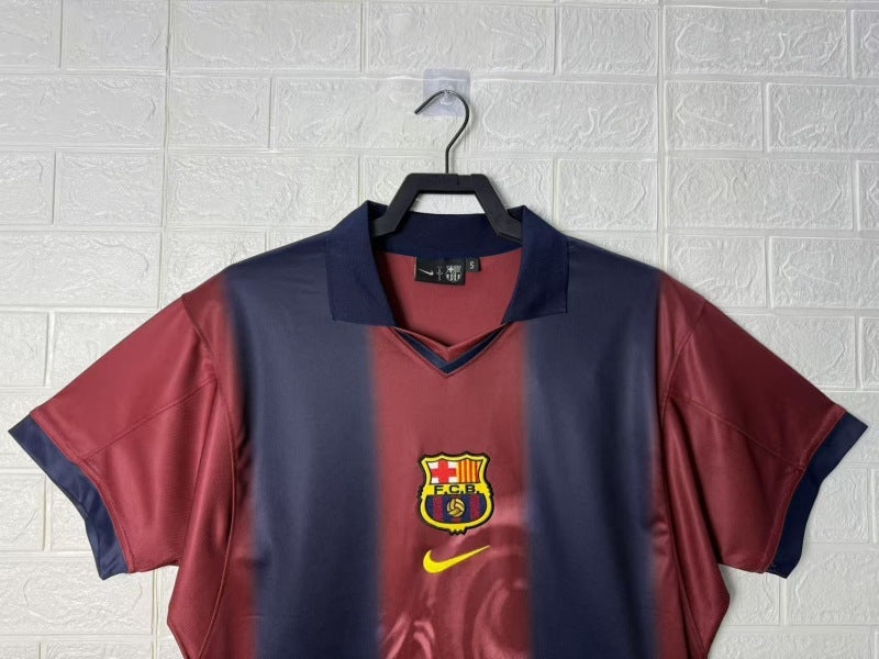 FC Barcelona 2000/01 'Travis Scott Skeleton' Retro Home Jersey