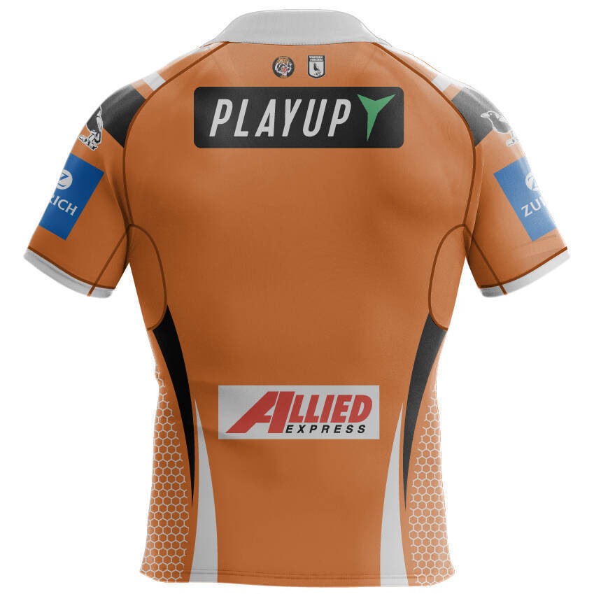 Wests Tigers 2025 Official Away Jersey