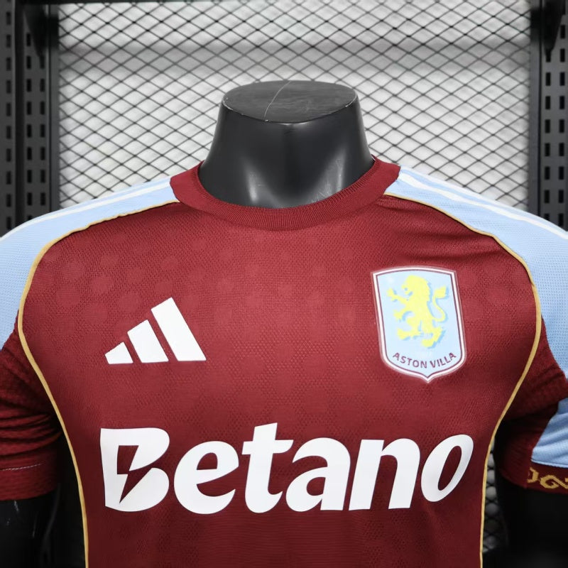 Aston Villa 2025/26 Official Home Kit