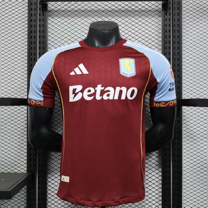 Aston Villa 2025/26 Official Home Kit
