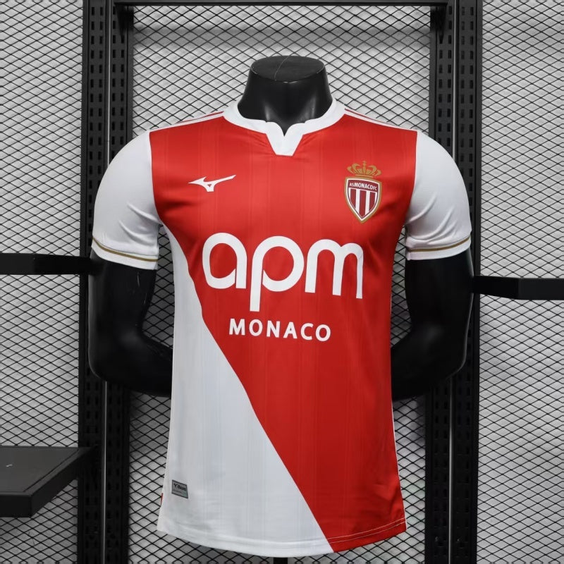 AS Monaco 2025/26 Official Home Kit