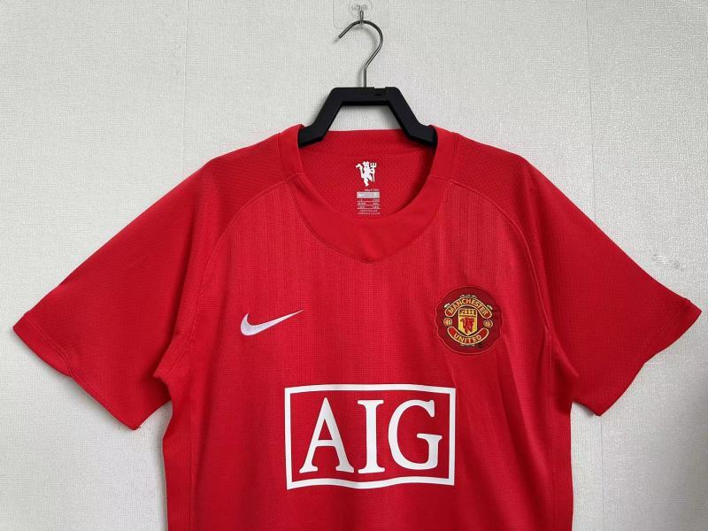 Manchester United 2007/08 Retro Home Kit