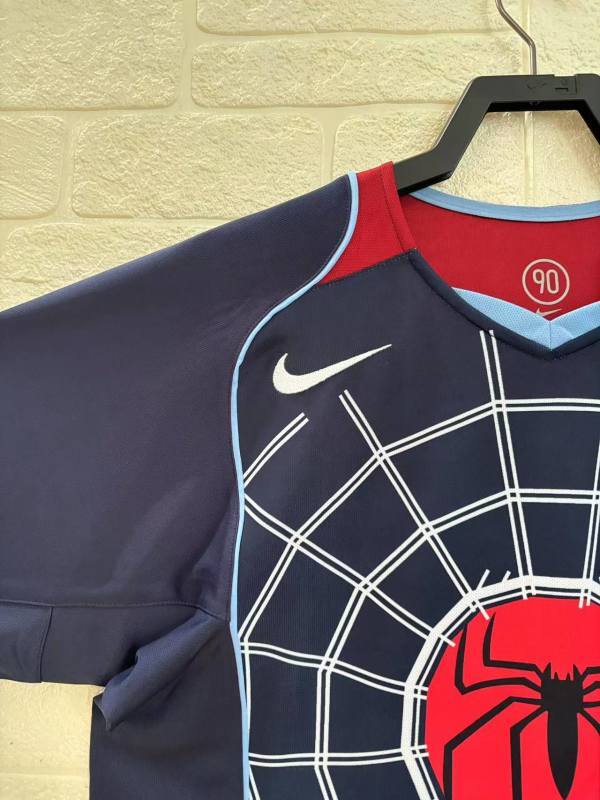 Atletico Madrid 2004/05 'Spider-Man 2' Retro Away Kit