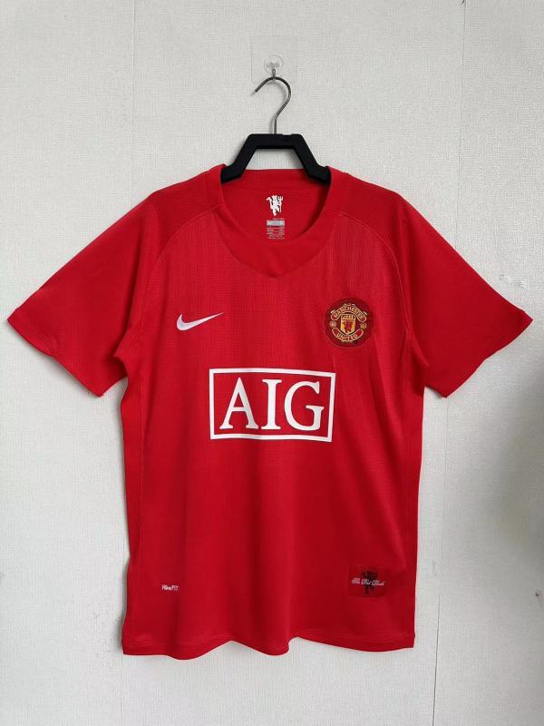 Manchester United 2007/08 Retro Home Kit