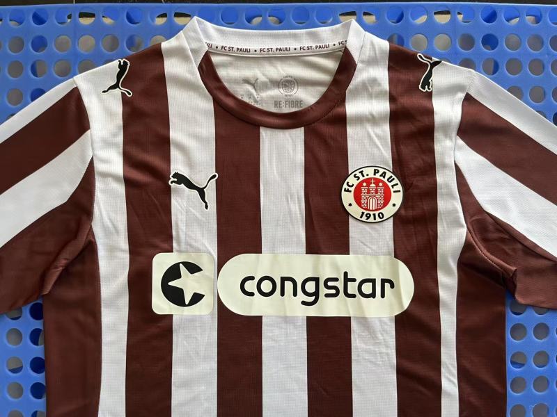 FC St. Pauli 2025/26 Official Home Kit